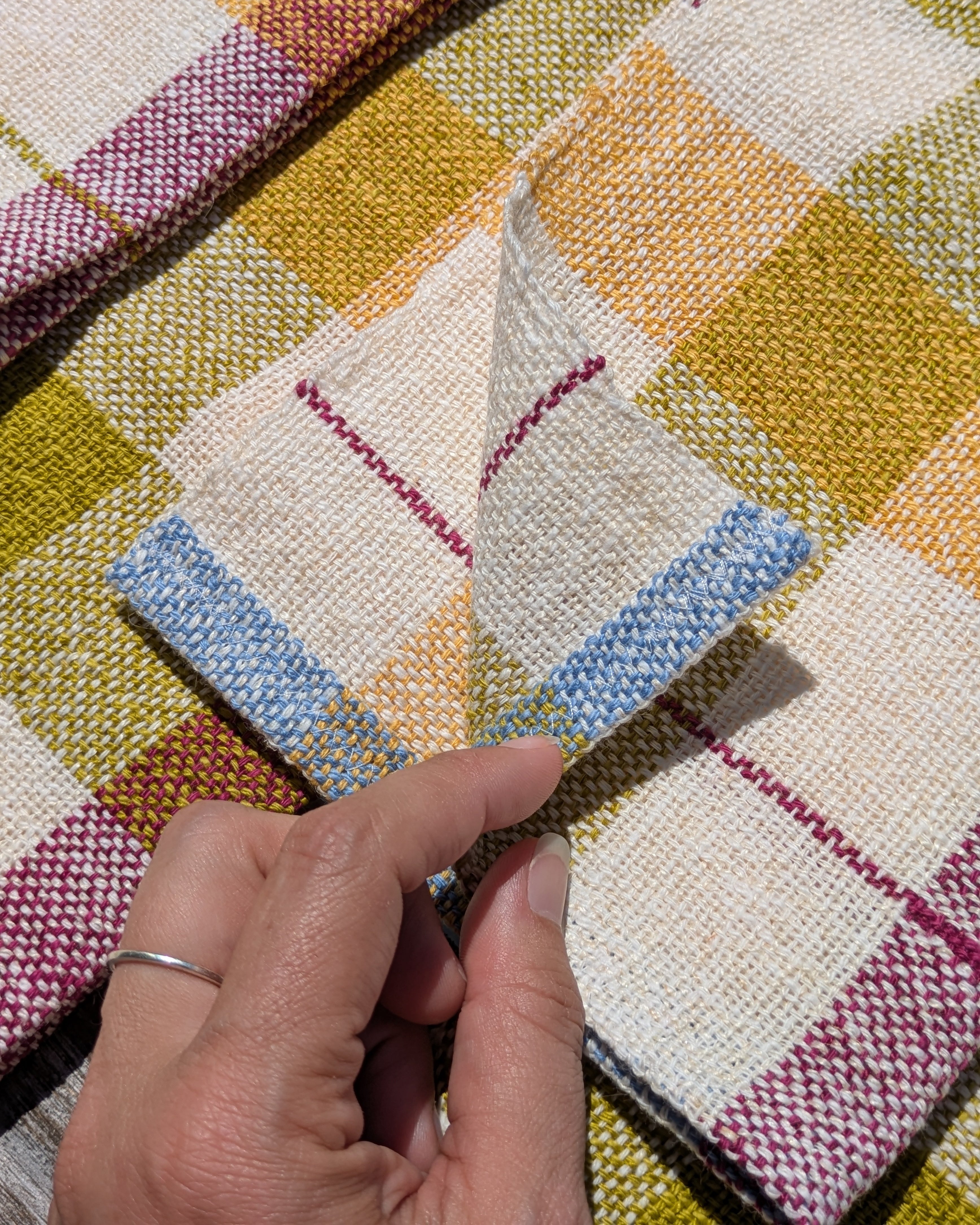 Prickly Pear hand towels
